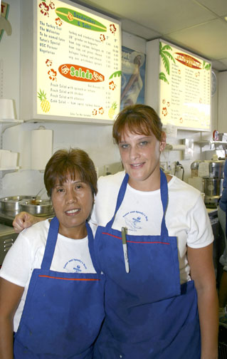 Great employees Teresa and Debbie